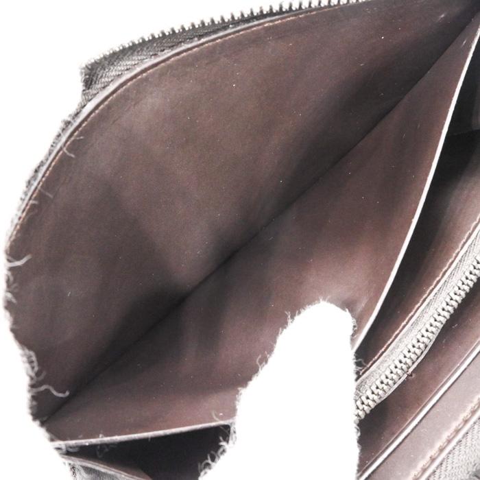 ☆美品☆ベルルッティ イタウバ　長財布　ブラウン　ゴールデン　シルバーパティーヌ Berluti ベルルッティ イタウバ カリグラフィ ゴールデンパティーヌ