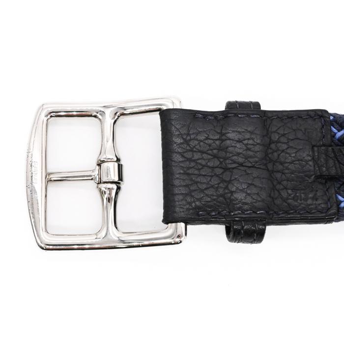 美品】HERMES エルメス ベルト エトリヴィエール 編み込み メッシュ
