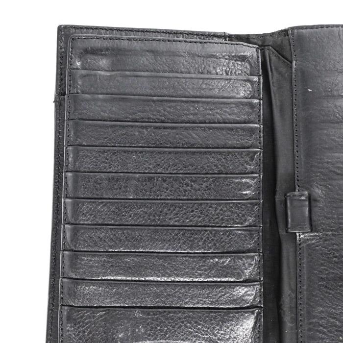 Chrome Hearts クロムハーツ ウェーブ ウォレット CHボタン 長財布 三つ折り レザー ブラック 黒 ダガー インボイス |  | 10