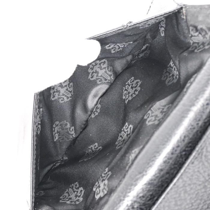 Chrome Hearts クロムハーツ ウェーブ ウォレット CHボタン 長財布 三つ折り レザー ブラック 黒 ダガー インボイス |  | 17