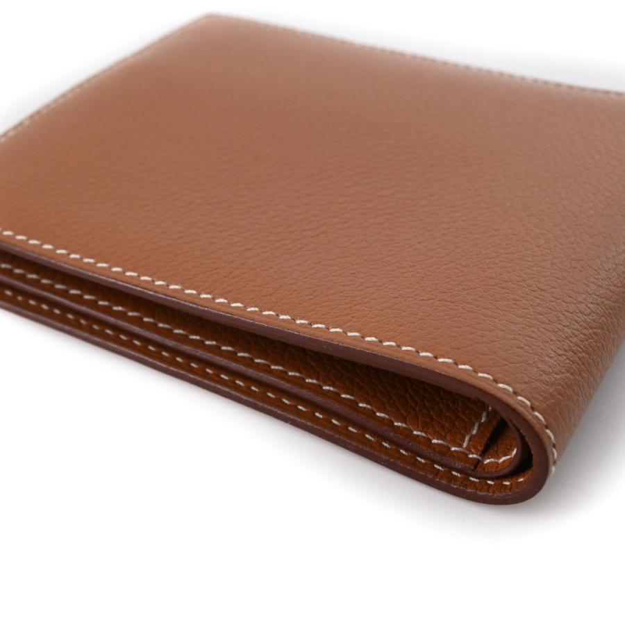【未使用品】HERMES エルメス MC2 コペルニクス 二つ折り 財布 コンパクトウォレット エバーカラー ゴールド ブラウン #u |  | 05