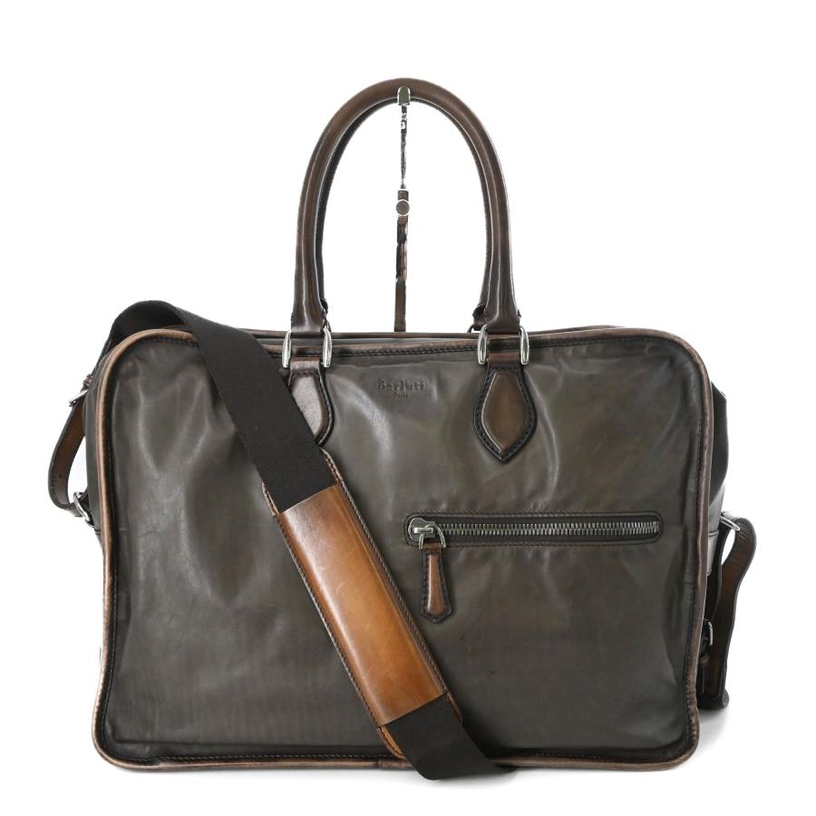 美品 Berluti ベルルッティ ビジネスバック ブリーフケース アンジュール Berluti ベルルッティ アンジュール ブリーフケース ビジネス 書類鞄