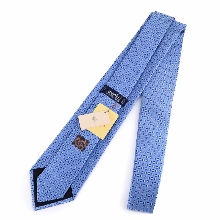 未使用品】HERMES エルメス Hロゴ ネクタイ ファッション小物 紳士