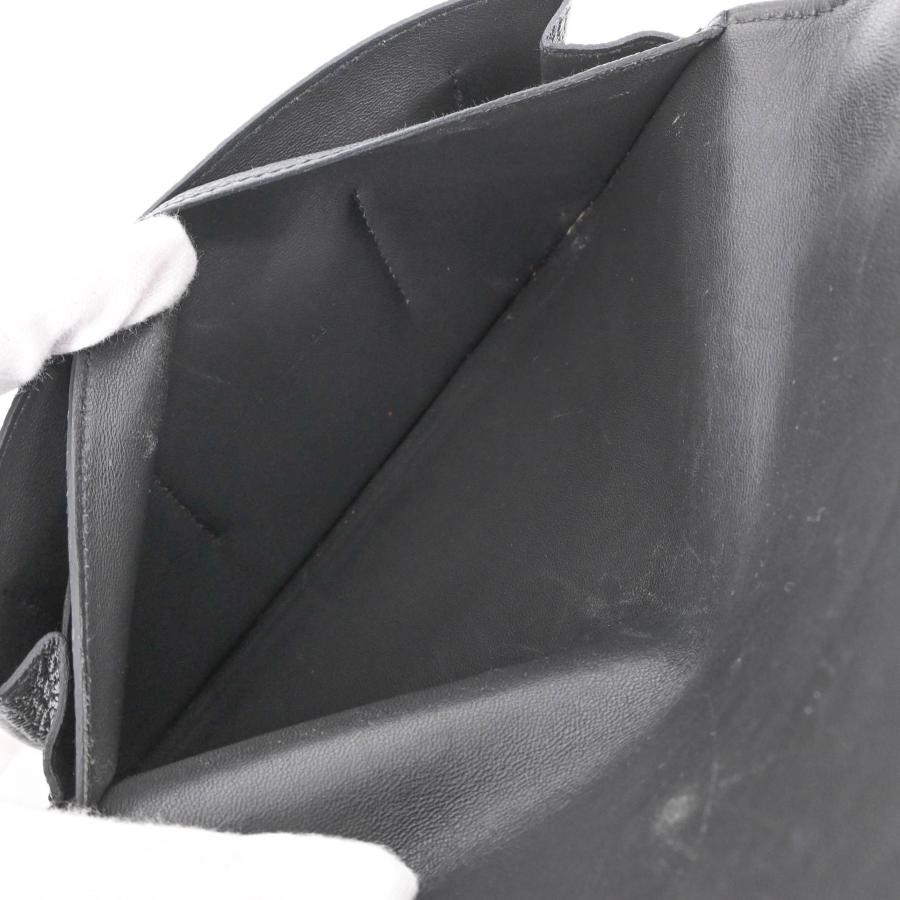 HERMES エルメス 長財布 ドゴン GM デュオ トゴ レザー トリヨンクレマンス ブラック コインケース付き #X |  | 10