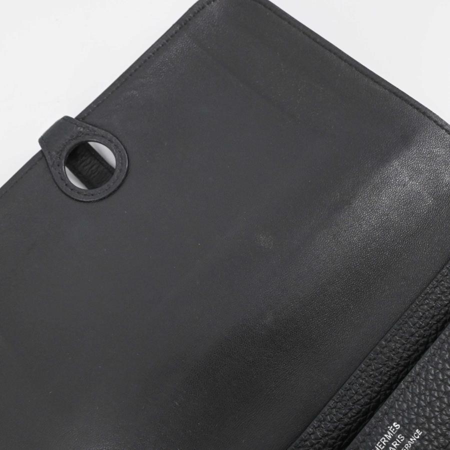 HERMES エルメス 長財布 ドゴン GM デュオ トゴ レザー トリヨンクレマンス ブラック コインケース付き #X |  | 08