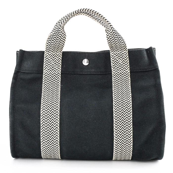 HERMES エルメス カンヌ PM キャンバス トワルアッシュ トート