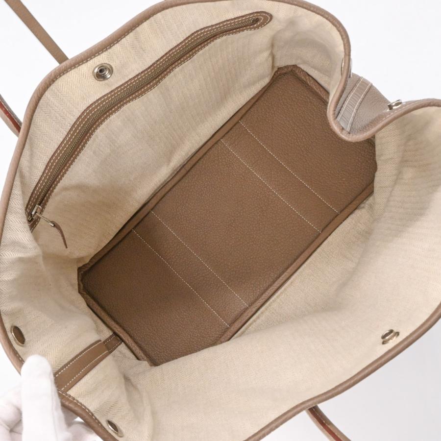 美品】HERMES エルメス ガーデンパーティ PM ハンドバッグ トート