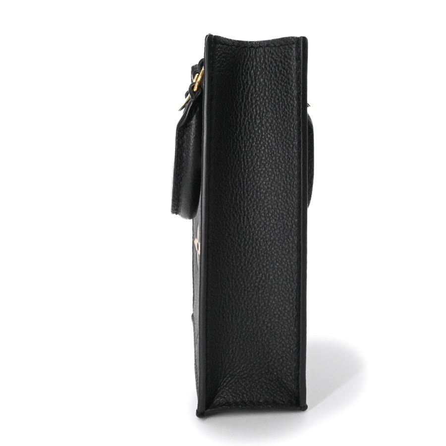 【未使用品】LOUIS VUITTON ルイヴィトン プティット サックプラ モノグラムアンプラント 2WAY ノワール ブラック ハンドバッグ ショルダー M81416 ICチップ_4