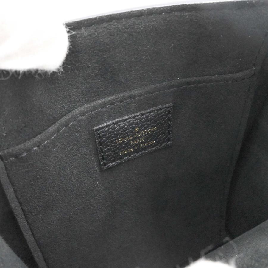 【未使用品】LOUIS VUITTON ルイヴィトン プティット サックプラ モノグラムアンプラント 2WAY ノワール ブラック ハンドバッグ ショルダー M81416 ICチップ_8