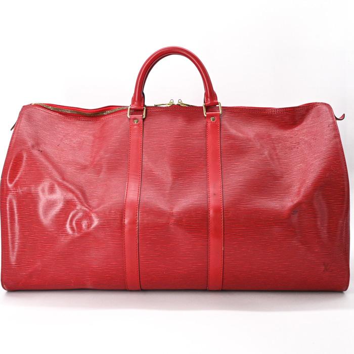 LOUIS VUITTON ルイ・ヴィトン エピ キーポル 55 ボストンバッグ 