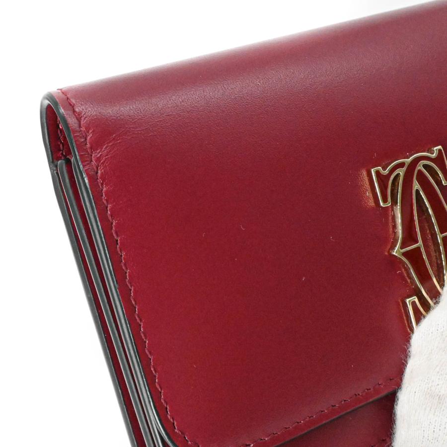 未使用品】Cartier カルティエ カードケース レザー カーフスキン