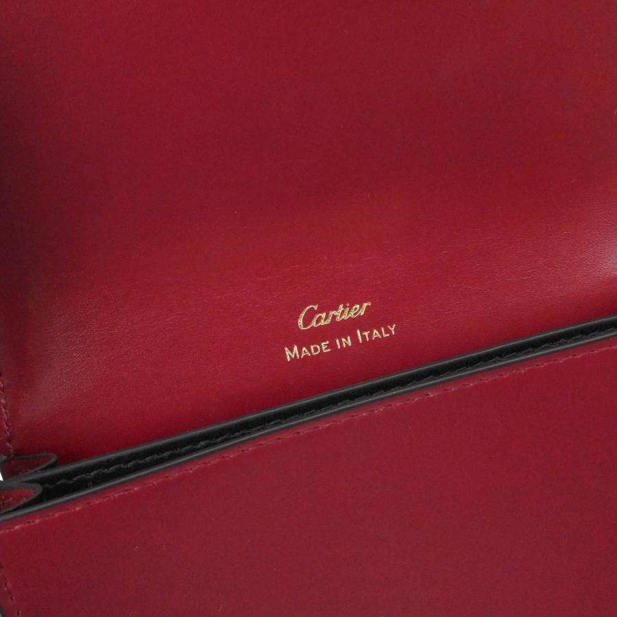 未使用品】Cartier カルティエ カードケース レザー カーフスキン