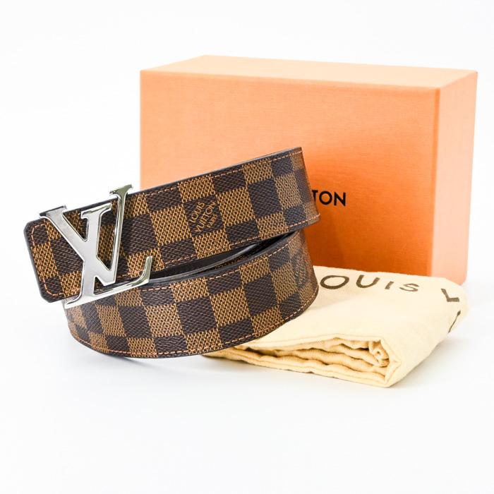 LOUIS VUITTON ルイヴィトン ベルト サンチュール リバーシブル ダミエ