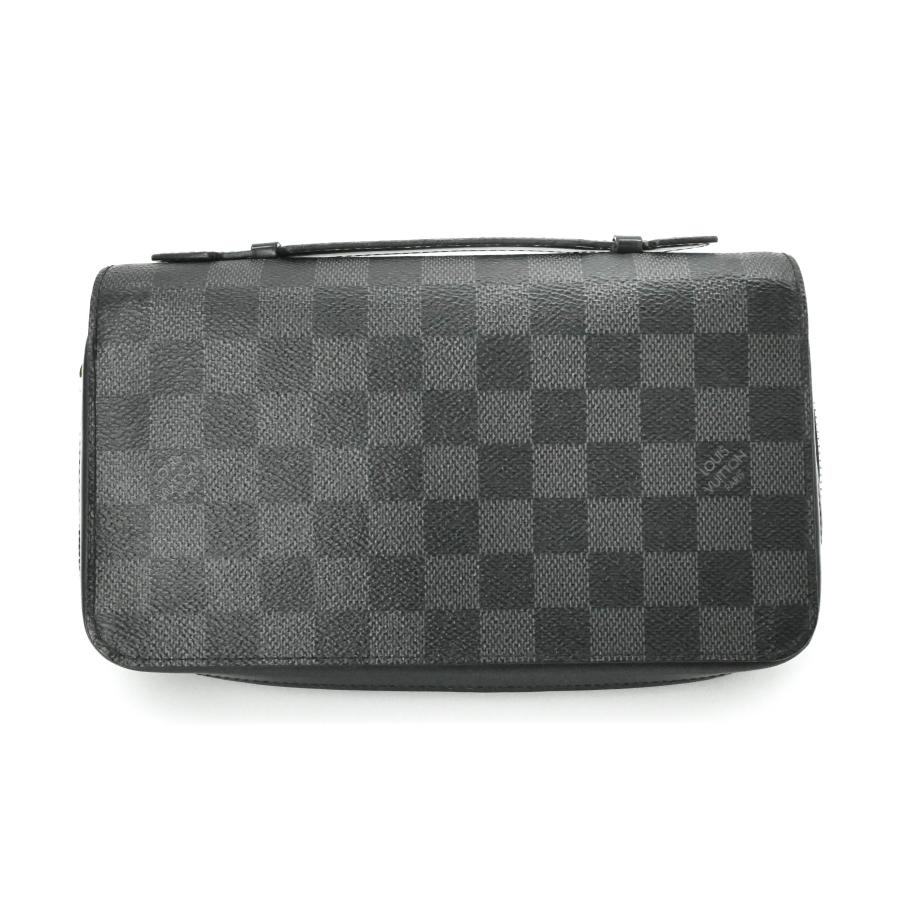 【美品】ルイヴィトン　ダミエグラフィット　ジッピーXL 長財布　黒　885 美品】LOUIS VUITTON ルイヴィトン ジッピーXL 長財布 クラッチバッグ