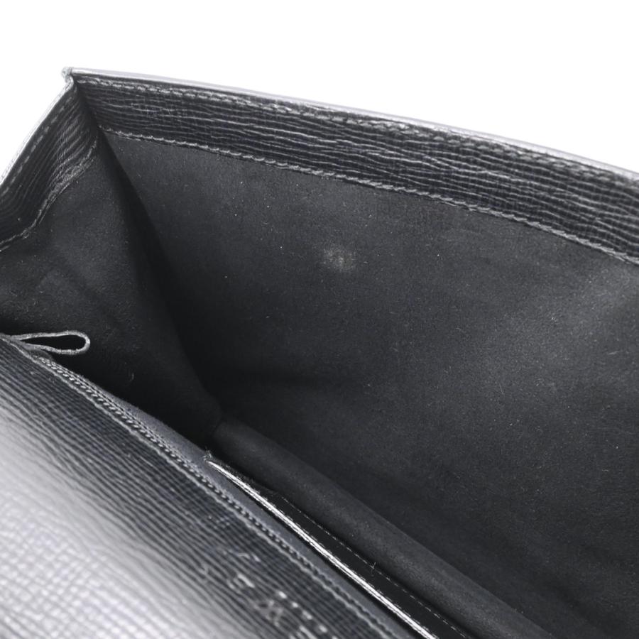 LOEWE ロエベ アナグラム クラッチバッグ セカンドバッグ ビジネス ブラック 黒 レザー ゴールド金具 メンズ |  | 12