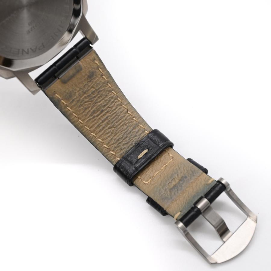 【美品】PANERAI パネライ ルミノール ドゥエ 自動巻き 腕時計 ウォッチ 時計 ブルー文字盤 チタン PAM00927 |  | 07