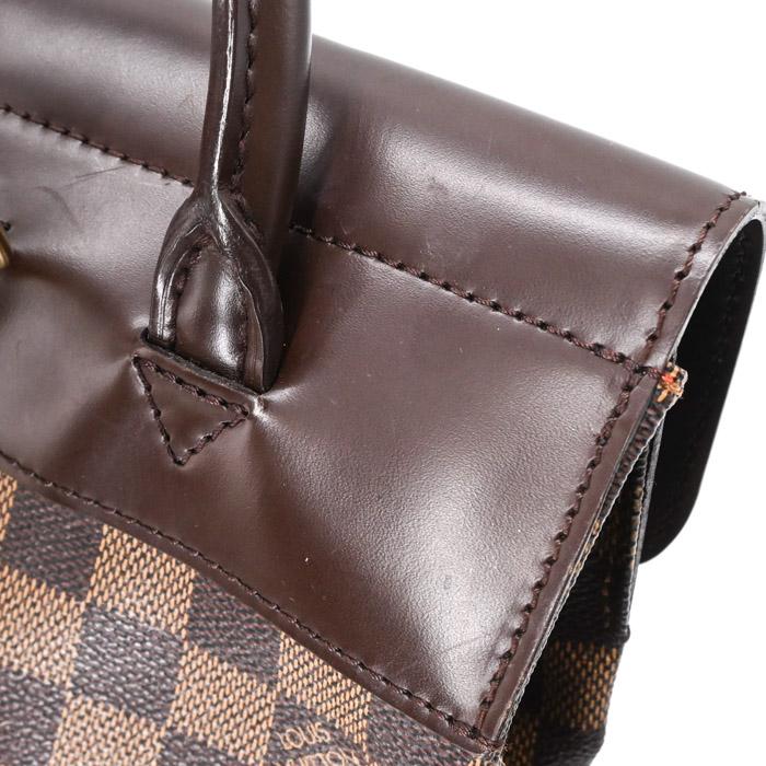 【美品】LOUIS VUITTON ルイヴィトン ダミエ キャンバス ソーホー リュックサック デイバッグ ブラウン レディース N51132_11