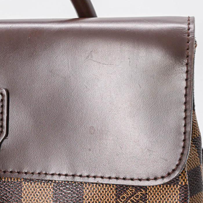 【美品】LOUIS VUITTON ルイヴィトン ダミエ キャンバス ソーホー リュックサック デイバッグ ブラウン レディース N51132_17