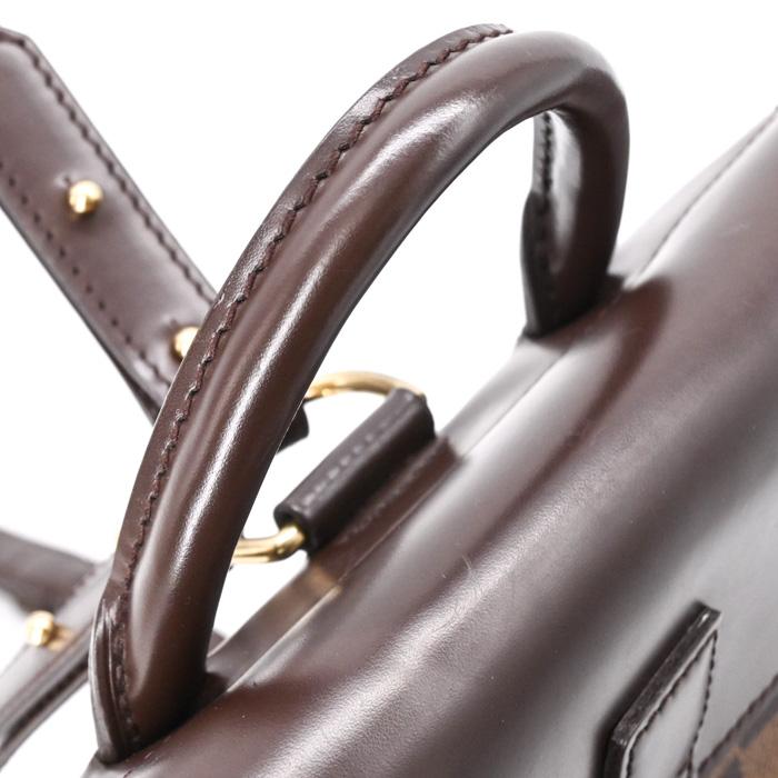 【美品】LOUIS VUITTON ルイヴィトン ダミエ キャンバス ソーホー リュックサック デイバッグ ブラウン レディース N51132_8