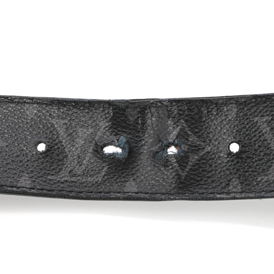 ブラック　モノグラム　 ベルト M9043 110/44 お値引き】LOUIS VUITTON ヴィトン サンチュール ベルト LV イニシャル