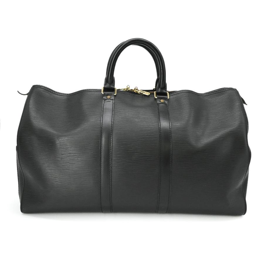 （限定価格）ルイヴィトン　キーポル45 エピレザー　黒　ボストンバッグ キーポル LOUIS VUITTON ルイ・ヴィトン エピ 45 ボストンバッグ