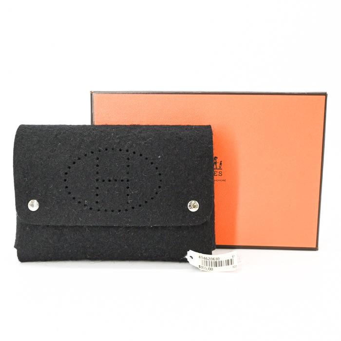 【未使用品】HERMES エルメス エテュイカルト GM 小物ケース マルチケース カードケース ポーチフェルト | 