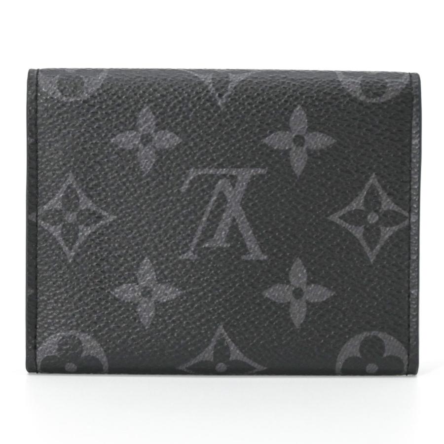 【美品】LOUIS VUITTON ルイヴィトン カードケース アンヴェロップ カルト ドゥ ヴィジット モノグラム エクリプス 名刺入れ 黒 ブラック M12874 ICチップ_2