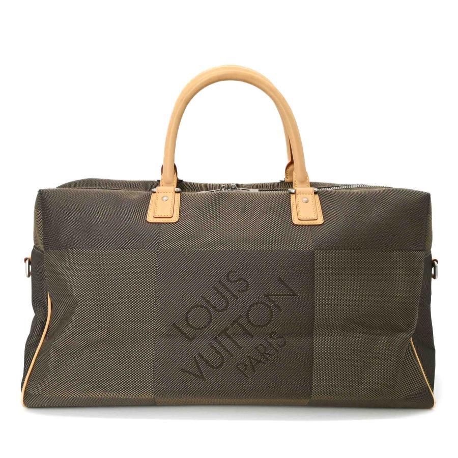 【未使用品】LOUIS VUITTON ルイ・ヴィトン ダミエジェアン アルバトロス 旅行鞄 ボストンバッグ トラベル ブラウン キャンバス レザー  M93602 ストラップ欠品 | アルバトロス（LOUIS VUITTON） | 01