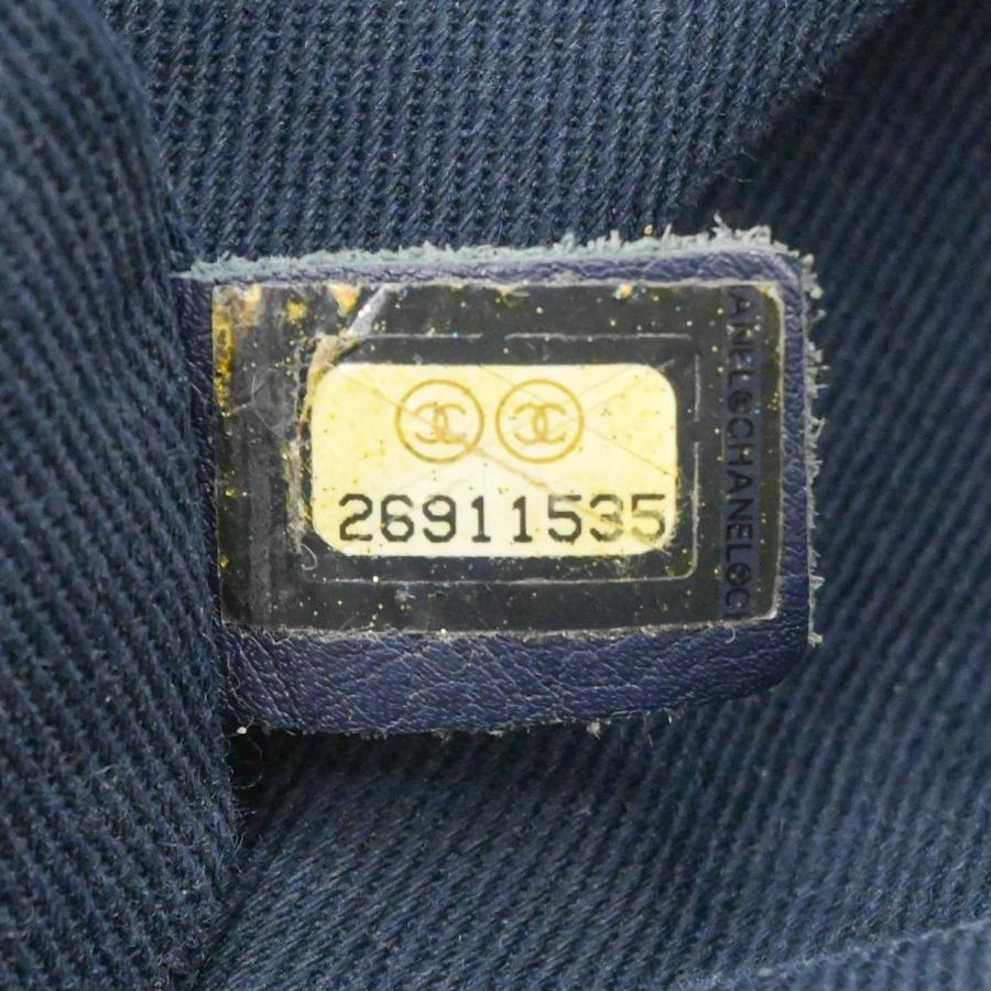 CHANEL シャネル ドーヴィル GM トート チェーン ショルダー 2WAY キャンバス ネイビー |  | 13