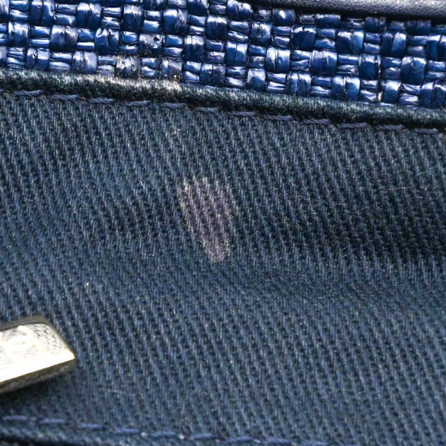 CHANEL シャネル ドーヴィル GM トート チェーン ショルダー 2WAY キャンバス ネイビー |  | 15