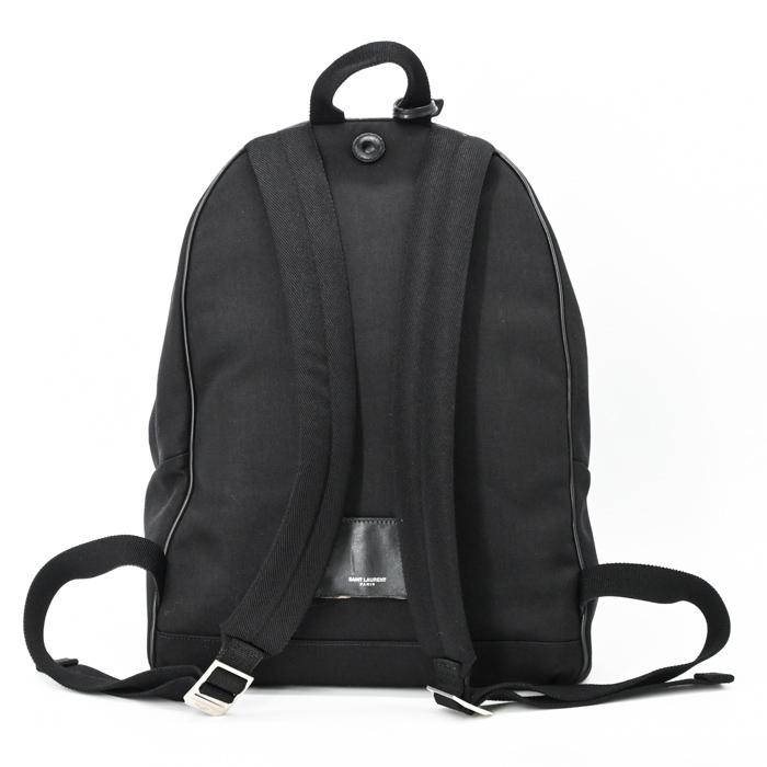 美品】SAINT LAURENT PARIS シティ サンローラン キャンパス ロゴ 