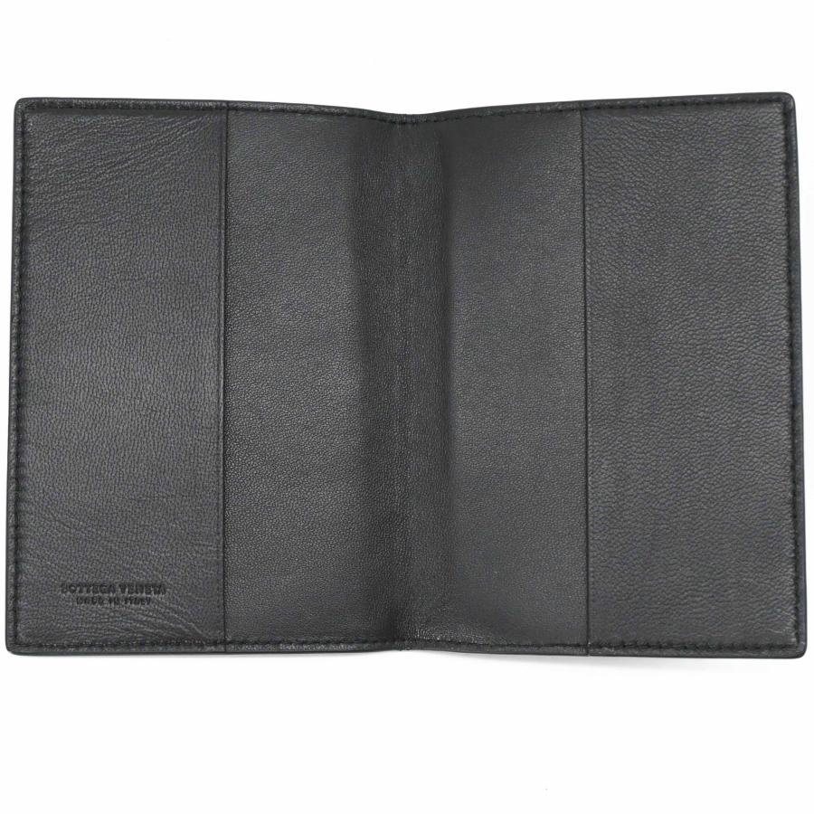 【未使用品】BOTTEGA VENETA ボッテガヴェネタ イントレチャート パスポートケース レザー ブラック 黒 |  | 04