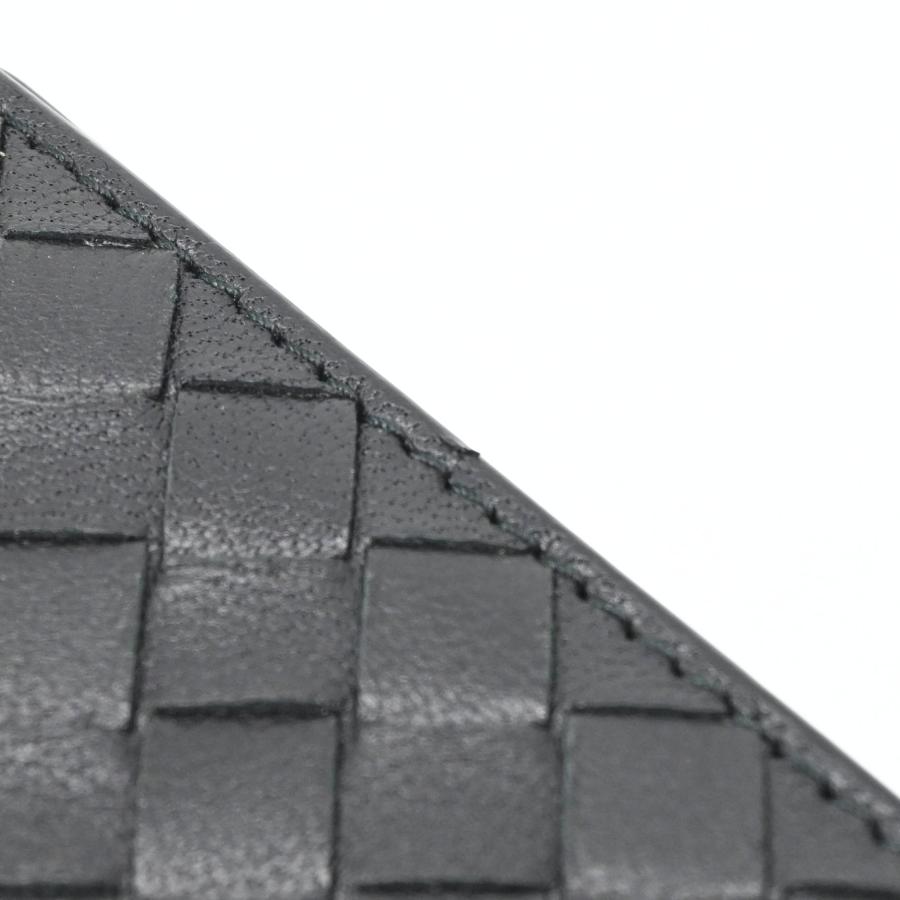 【未使用品】BOTTEGA VENETA ボッテガヴェネタ イントレチャート パスポートケース レザー ブラック 黒 |  | 07