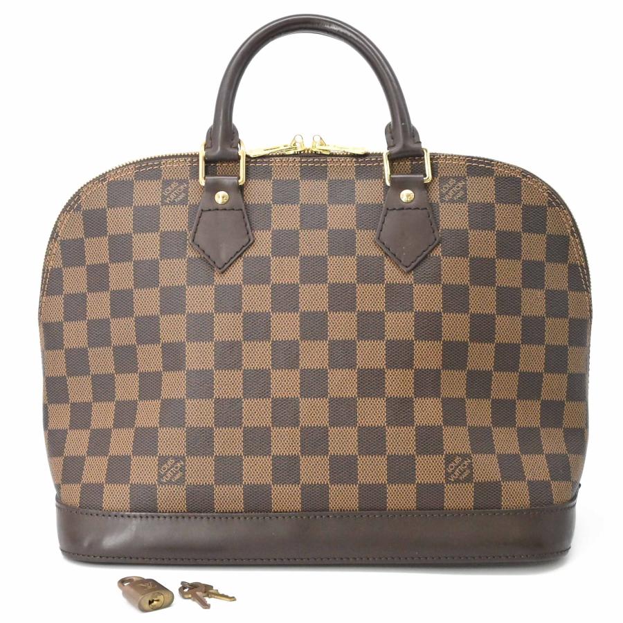 【未使用品】LOUIS VUITTON ルイ・ヴィトン ダミエ・エベヌ アルマ ハンドバッグ ブラウン 茶 N51131 | 