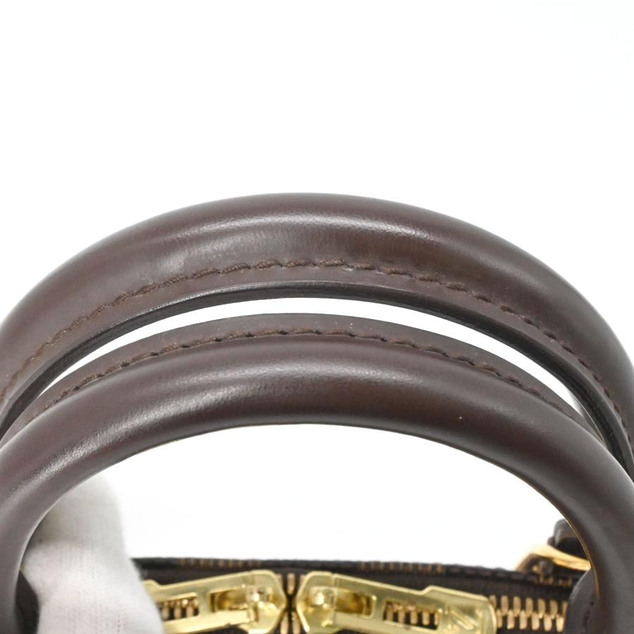 【未使用品】LOUIS VUITTON ルイ・ヴィトン ダミエ・エベヌ アルマ ハンドバッグ ブラウン 茶 N51131 |  | 05