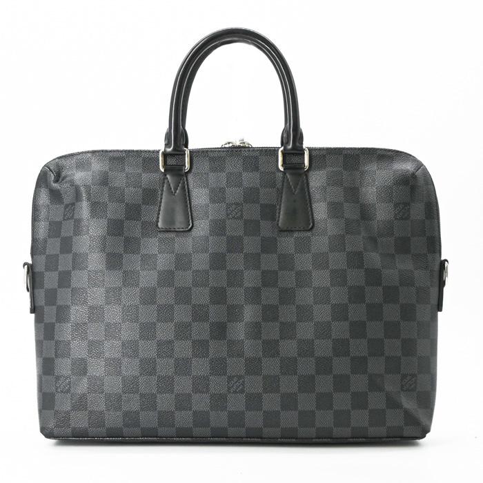 LOUIS VUITTON ダミエグラフィット PDJ 2WAY ブリーフ 美品】LOUIS VUITTON ルイ ヴィトン ダミエ・グラフィット PDJ