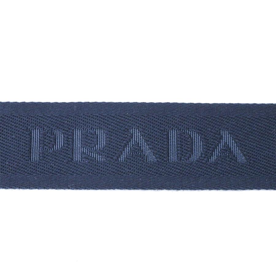 【未使用品】PRADA プラダ スエード Reナイロン ショルダーバッグ 肩掛け トライアングル ネイビー 青 ブラウン 茶 ICチップ |  | 14