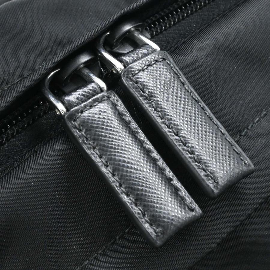 【美品】PRADA プラダ テスート スピードロック ナイロン バックパック リュック ビジネス PC収納 ブラック 黒 白タグ有 |  | 12