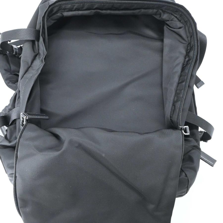 【美品】PRADA プラダ テスート スピードロック ナイロン バックパック リュック ビジネス PC収納 ブラック 黒 白タグ有 |  | 16