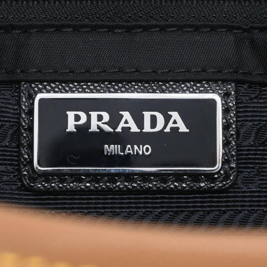 【未使用品】PRADA プラダ テスート Re-Nylon トライアングル ショルダー 肩掛け ブラック 黒 グレー ブラウン 茶 2VD769 ICチップ有 |  | 11