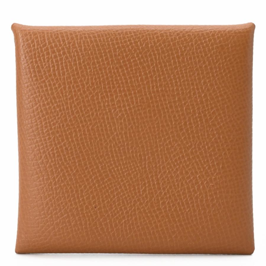 【美品】HERMES エルメス バスティア GM コインケース 小銭入れ ヴォーエプソン ゴールド レディース メンズ ♯C | HERMES | 01