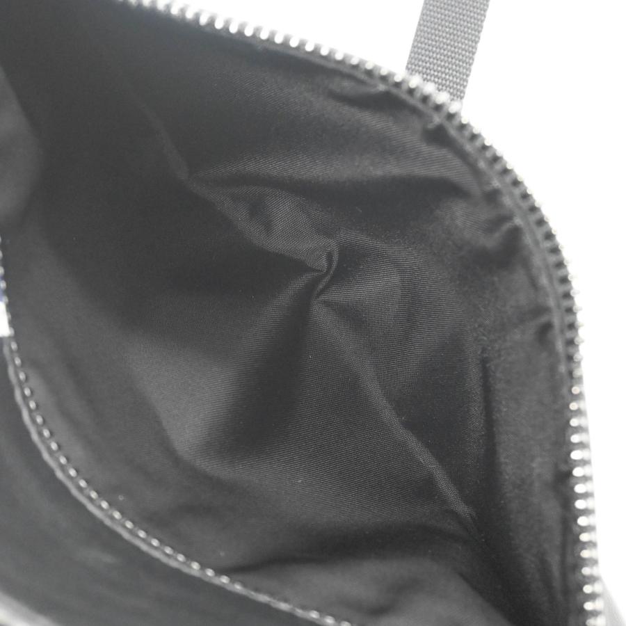【未使用品】PRADA プラダ ショルダーバッグ レザー トライアングルロゴ 黒 ブラック ブルー 青 2VH078 |  | 13