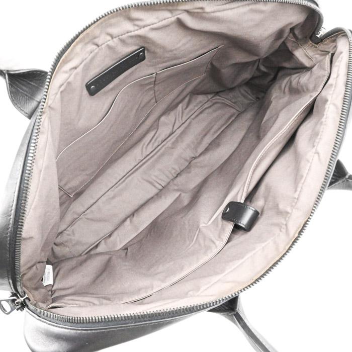 【未使用品】BOTTEGA VENETA ボッテガ ヴェネタ イントレチャート レザー 2way ショルダーバッグ ビジネス ブラック メンズ 405557 |  | 12