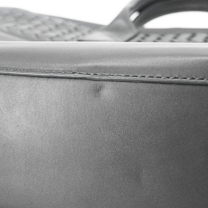 【未使用品】BOTTEGA VENETA ボッテガ ヴェネタ イントレチャート レザー 2way ショルダーバッグ ビジネス ブラック メンズ 405557 |  | 09