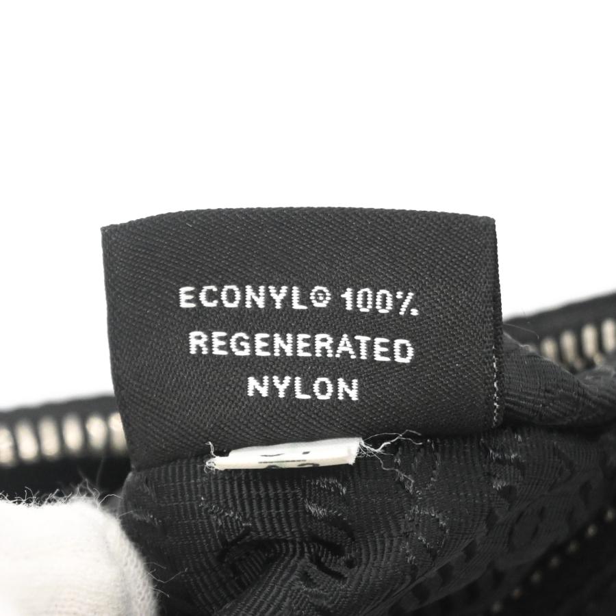 【美品】PRADA プラダ Re-Nylon リナイロン リエディション2005 スパンコール ハンドバッグ ショルダーバッグ レディース ブラック 黒 白タグ |  | 11