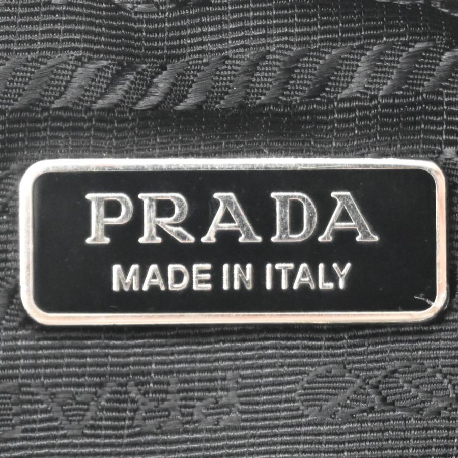 【美品】PRADA プラダ Re-Nylon リナイロン リエディション2005 スパンコール ハンドバッグ ショルダーバッグ レディース ブラック 黒 白タグ |  | 09
