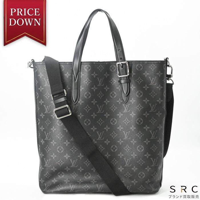 【美品】LOUIS VUITTON ルイヴィトン アポロ トート モノグラム エクリプス ビジネス 2WAY ショルダー ブラック 黒 M43421 | アポロ（LOUIS VUITTON）