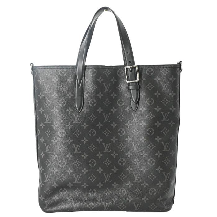 【美品】LOUIS VUITTON ルイヴィトン アポロ トート モノグラム エクリプス ビジネス 2WAY ショルダー ブラック 黒 M43421 | アポロ（LOUIS VUITTON） | 01