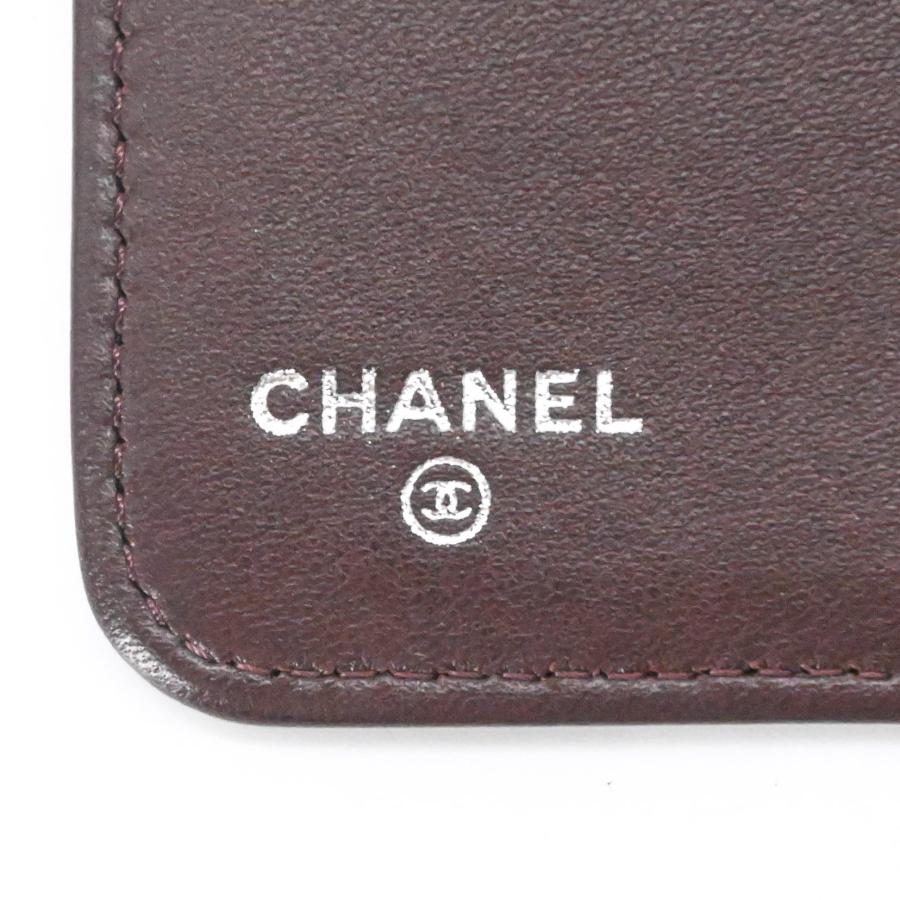 【美品】CHANEL シャネル マトラッセ ラムスキン タブレットケース iPadケース ロゴ ブラック 黒 ブラウン 茶 型番不明 | CHANEL | 10