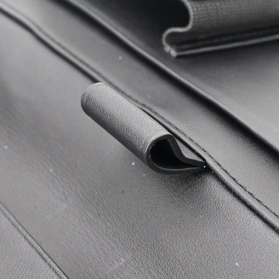 【美品】dunhill ダンヒル トラベルコンパニオン オーガナイザー ラウンドファスナー マルチ ダブルファスナー WINDSOR 長財布 メンズ 黒 ブラック | dunhill | 14